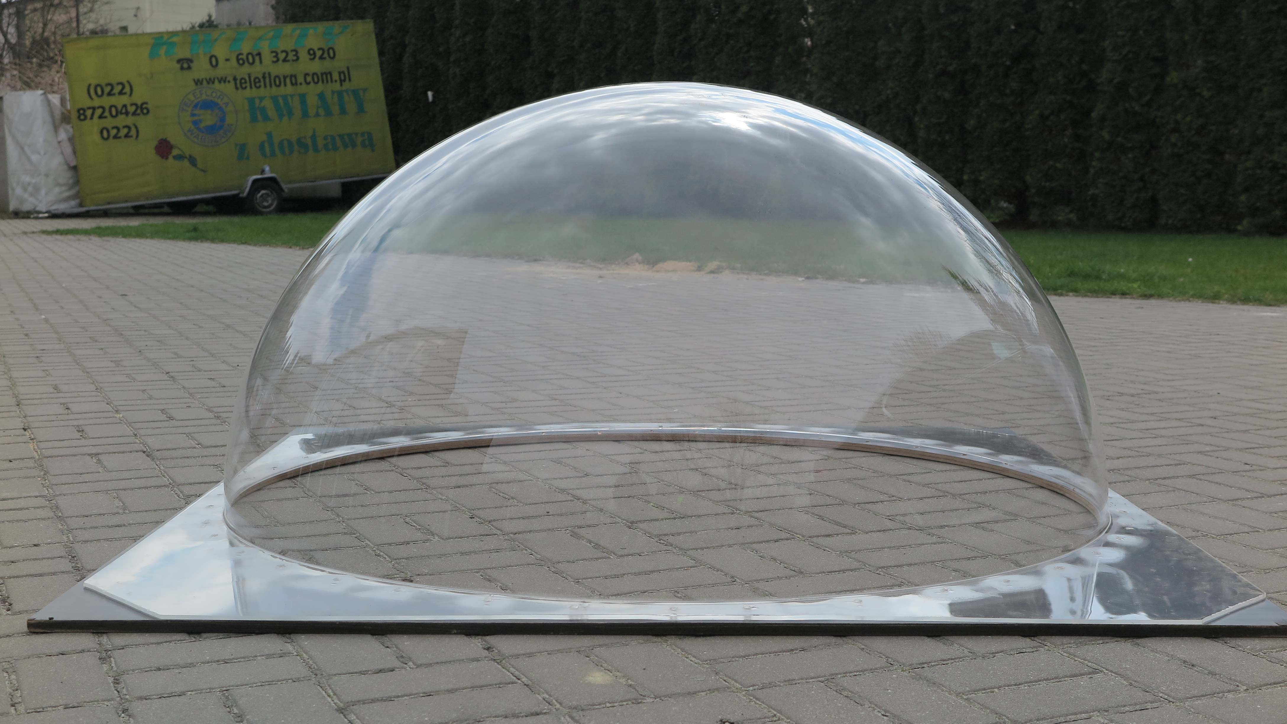 Półkula z plexi - kopuła