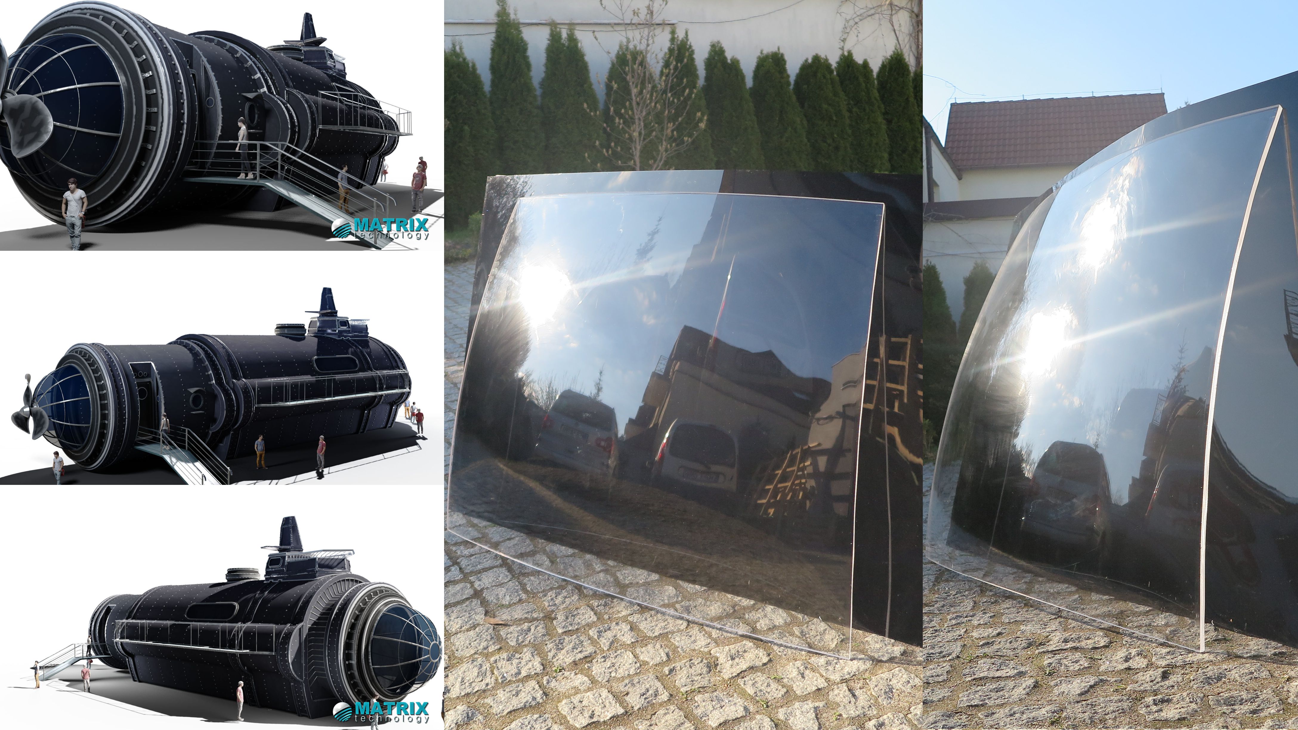 Produkcja szyb z plexi