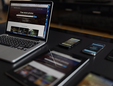 Electronic Devices on Table