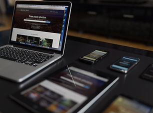 Electronic Devices on Table