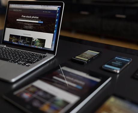 Electronic Devices on Table