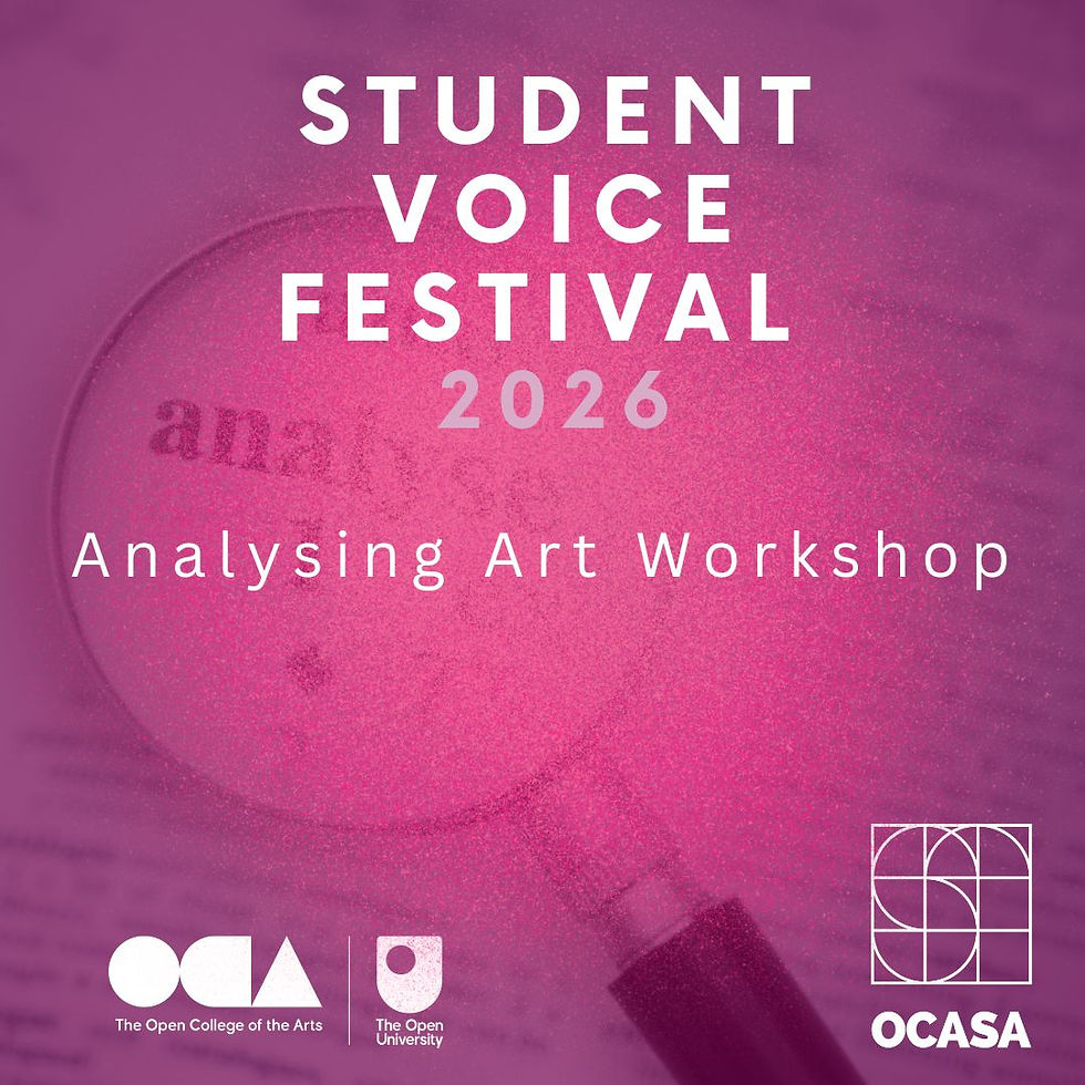 SVF26: Analysing Art Workshop