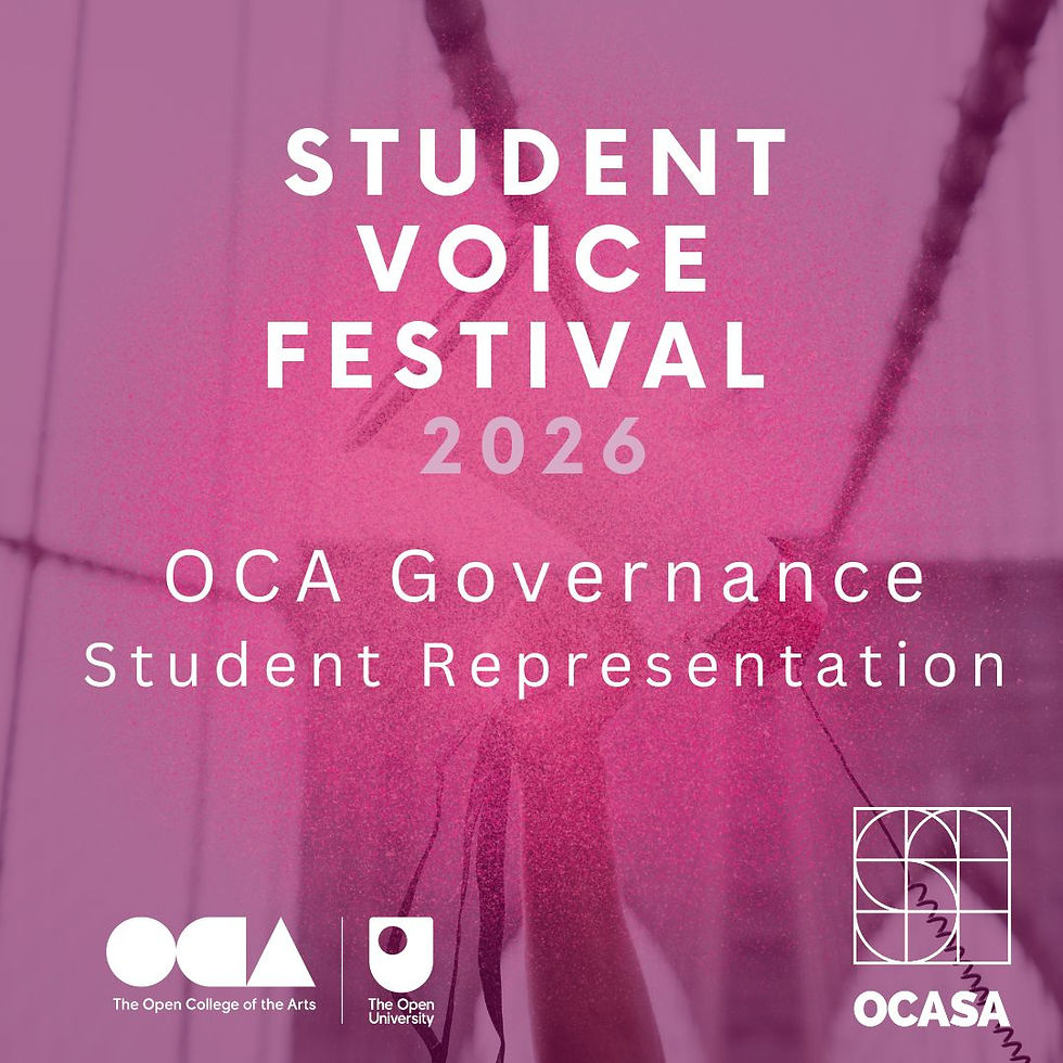 SVF26: OCA Governance - Student Representation