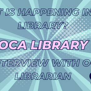 What is happening in the library? An Interview with the OCA Librarian.