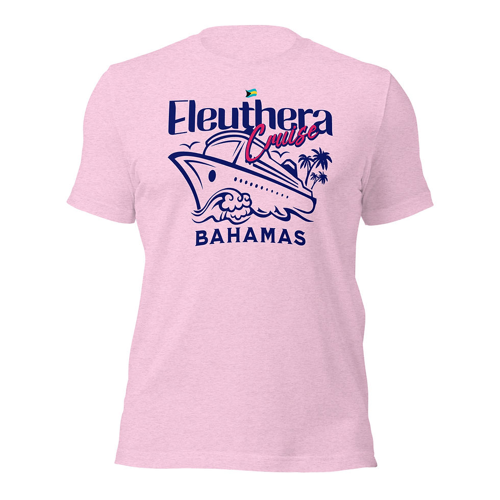 Thumbnail: Bahamas Souvenir Gift : Eleuthera Bahamas Cruise Unisex Bahamas Shirt