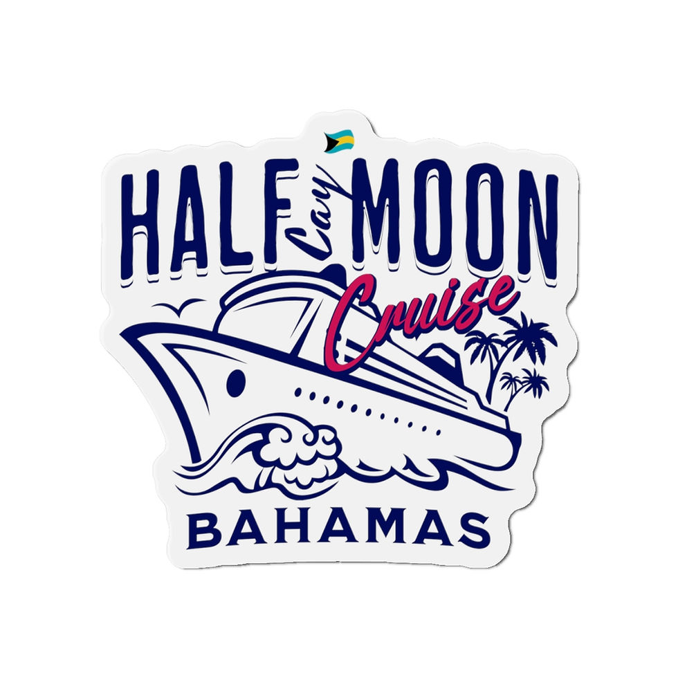 Thumbnail: Bahamas Souvenir Gift : Half Moon Cay Bahamas Cruise Bahamas Magnet