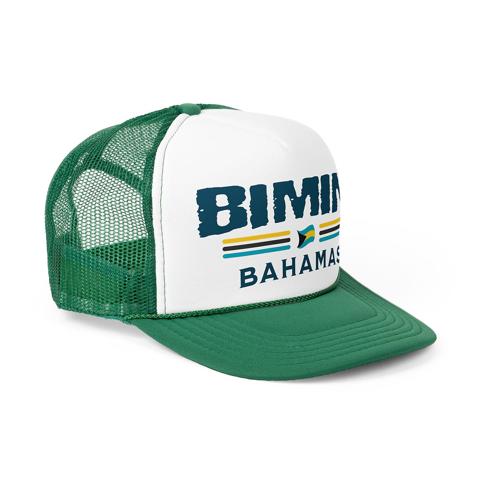 Thumbnail: Bahamas Souvenir Gift : Bimini Bahamas Flag Bahamas Hat