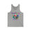 Thumbnail: Bahamas Souvenir Gift : Eleuthera Bahamas Sea Turtle Unisex Bahamas Tank Top