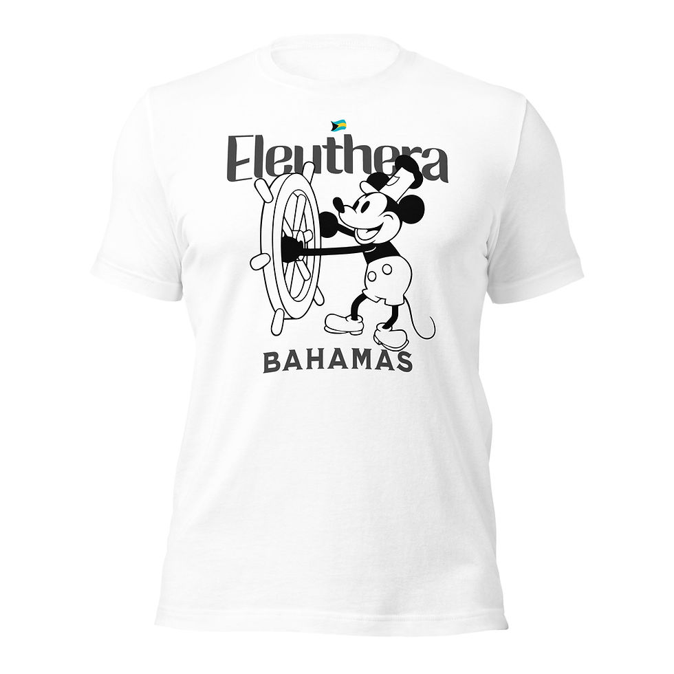 Thumbnail: Bahamas Souvenir Gift : Eleuthera Bahamas Unisex Bahamas Shirt