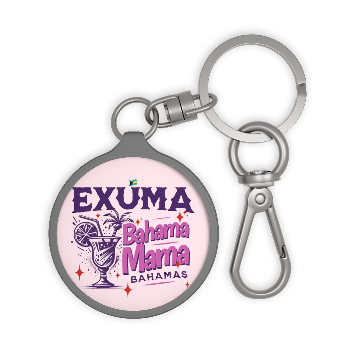 Bahamas Souvenir Gift : Exuma Bahamas Bahama Mama Bahamas Keychain