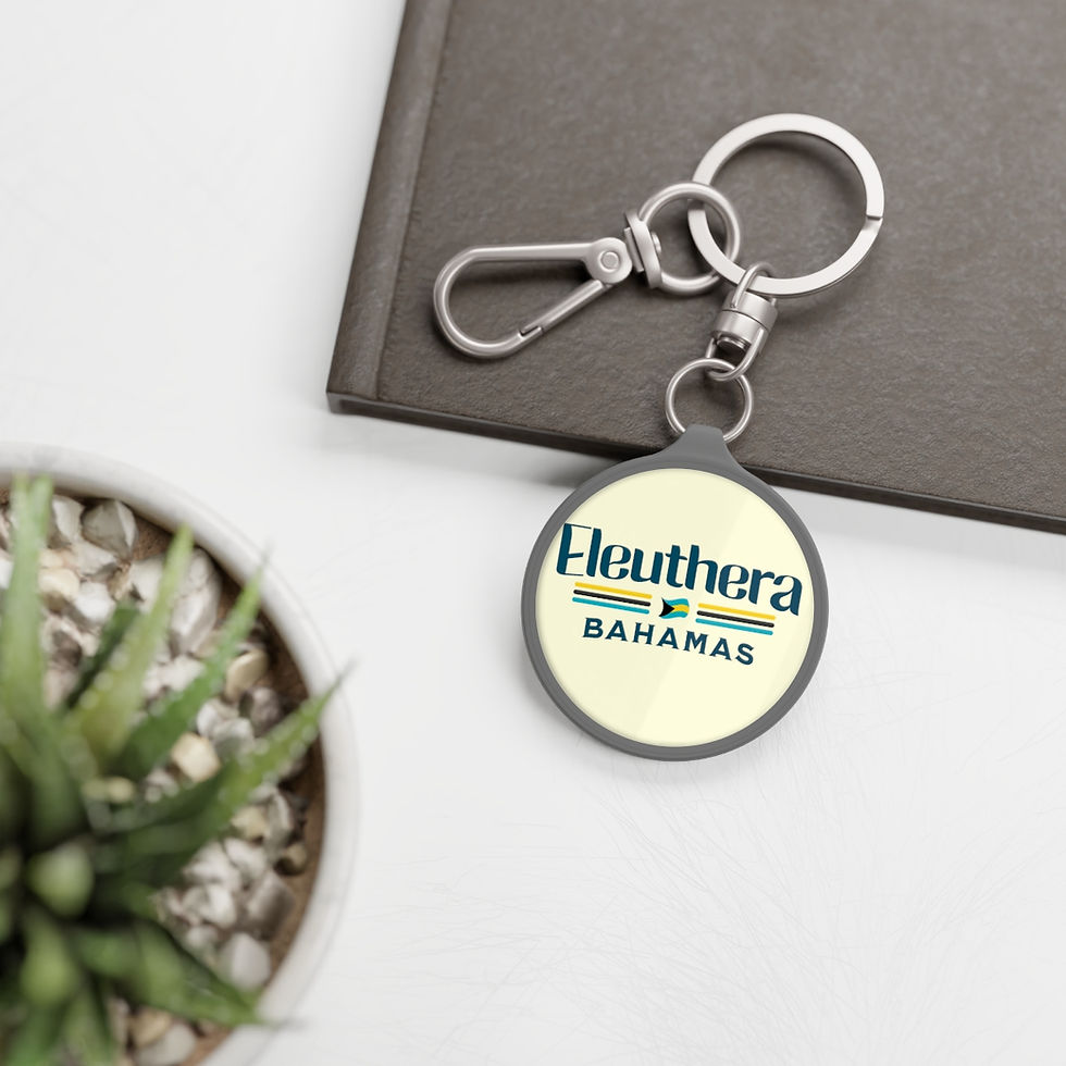 Thumbnail: Bahamas Souvenir Gift : Eleuthera Bahamas Flag Bahamas Keychain