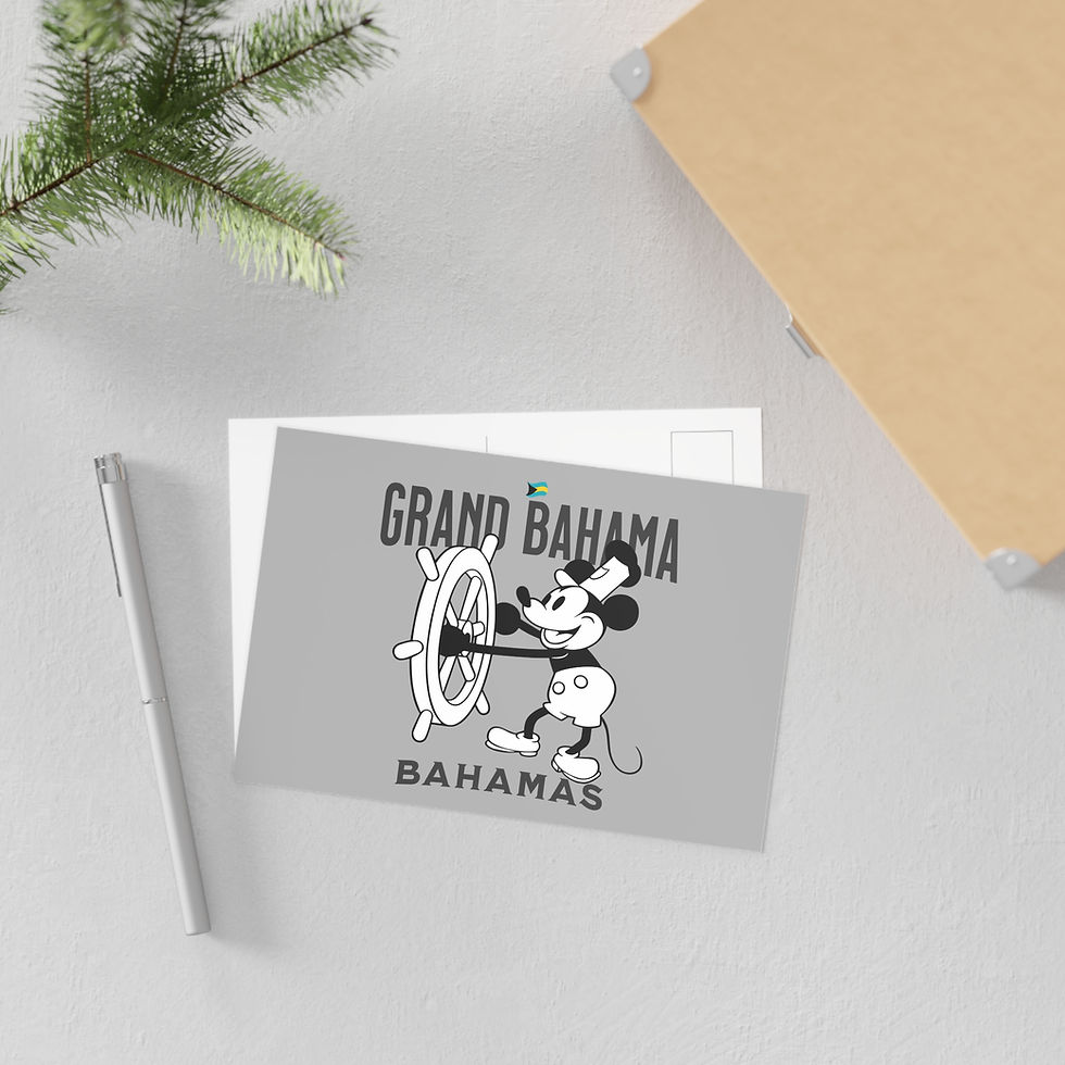 Thumbnail: Bahamas Postcard : Grand Bahama Bahamas Cruise : Bahamas Souvenir Gift