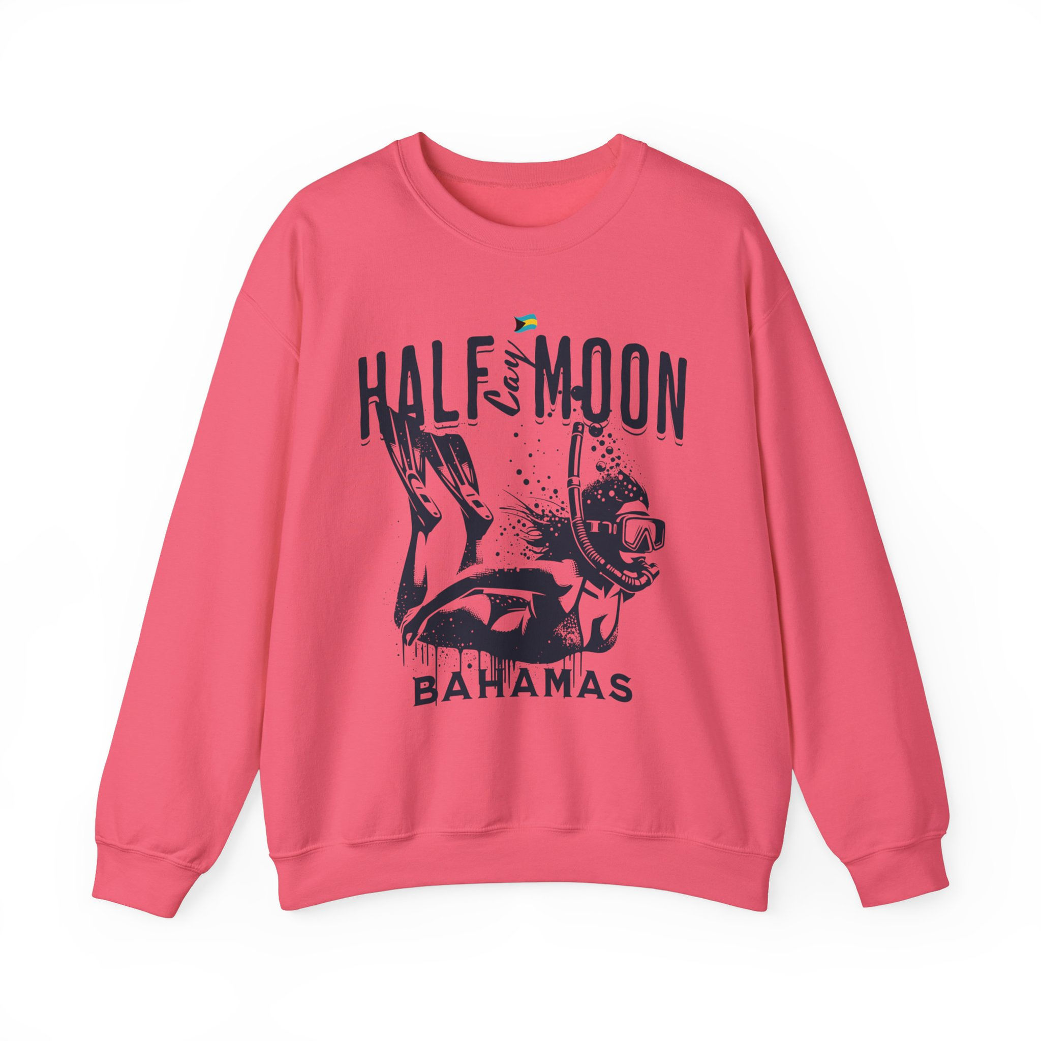 Bahamas Souvenir Gift : Half Moon Cay Snorkeling Unisex Bahamas Sweatshirt