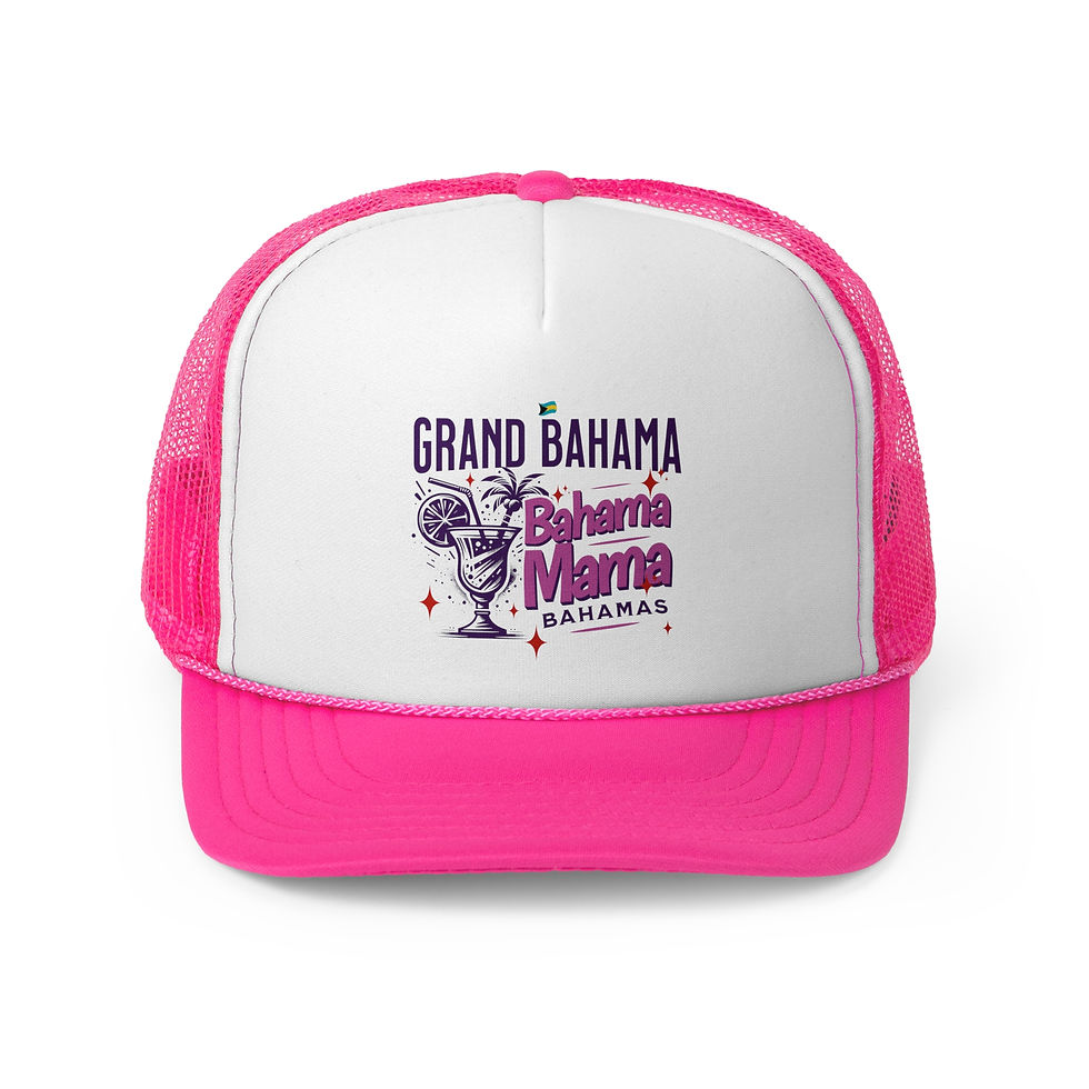 Bahamas Souvenir Gift: Grand Bahama Cruise Bahama Mama Bahamas Hat