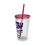 Thumbnail: Bahamas Souvenir Gift : CocoCay Bahamas Cruise Bahamas Tumbler With Straw
