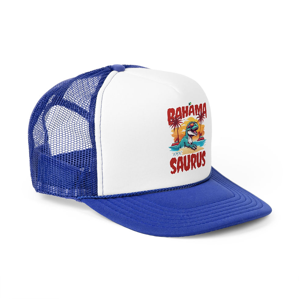 Thumbnail: Bahamas Souvenir Gift: Bimini Bahamas Bahama Saurus T-Rex Bahamas Hat
