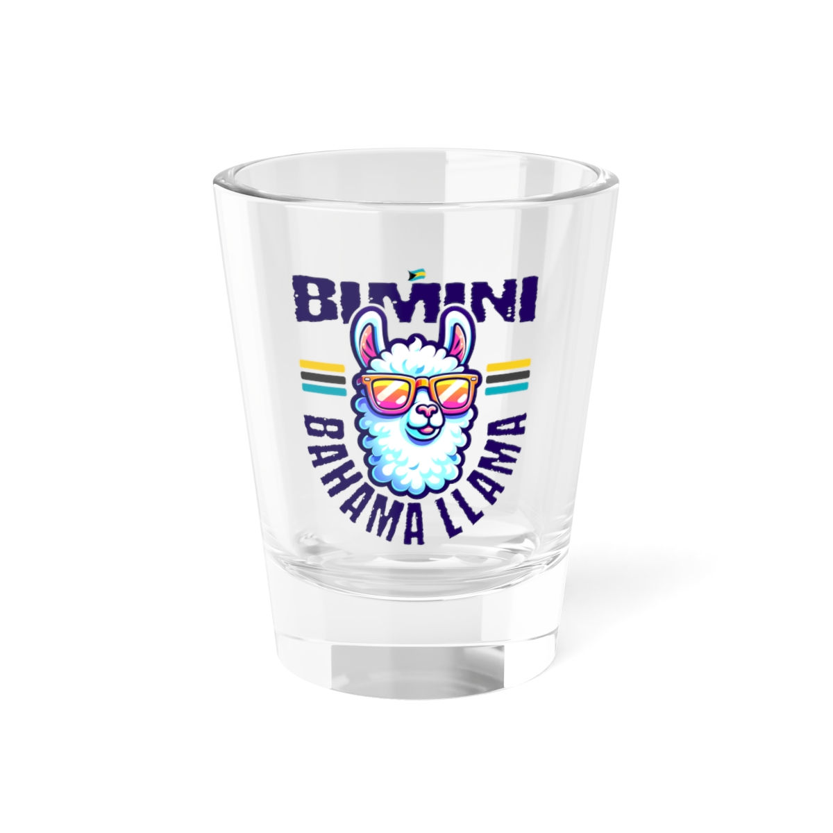 Bahamas Souvenir Gift : Bimini Bahamas Bahama Llama Bahamas Shot Glass