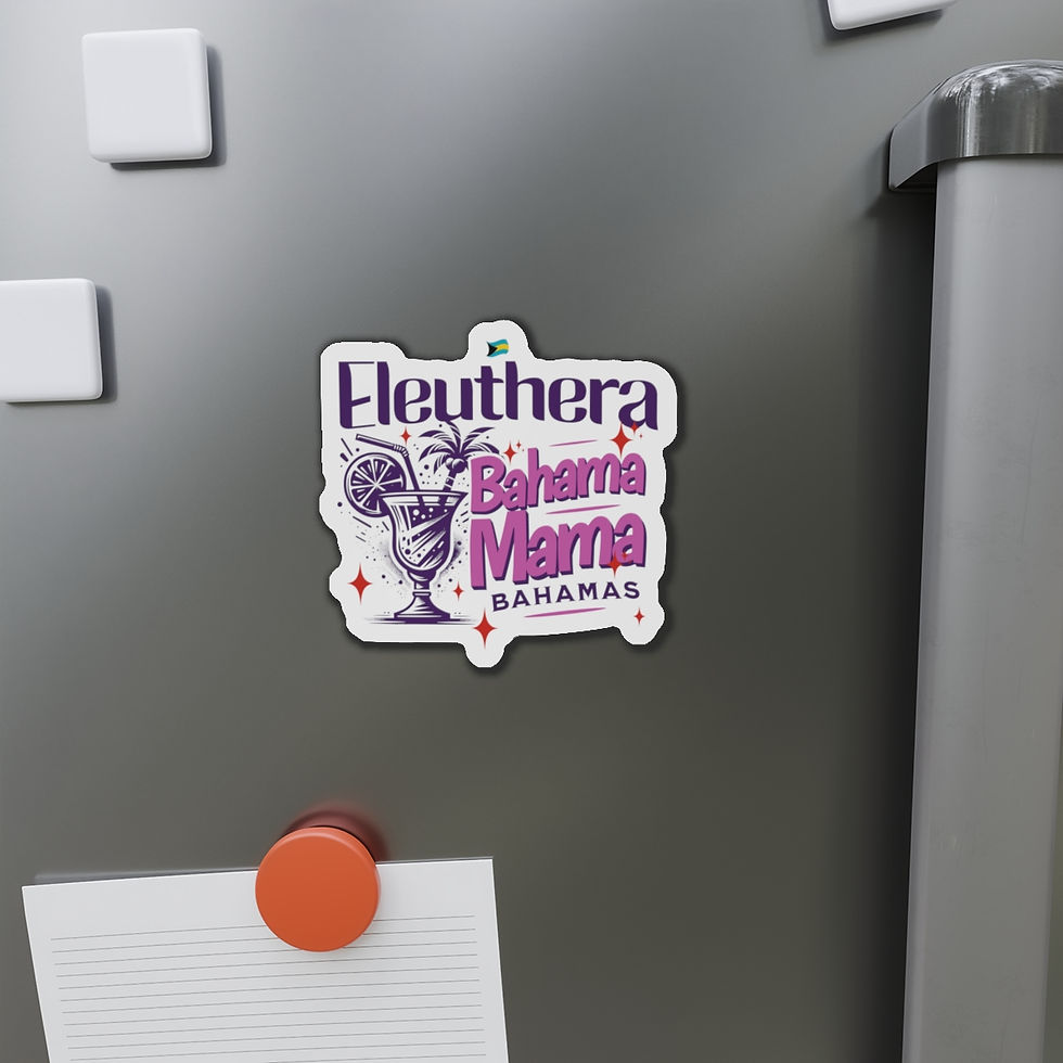 Thumbnail: Bahamas Souvenir Gift : Eleuthera Bahamas Bahama Mama Bahamas Magnet