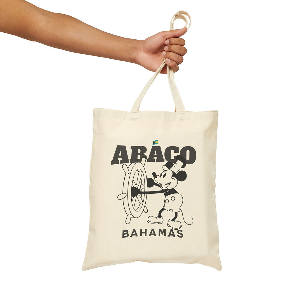 Thumbnail: Bahamas Souvenir Gift : Abaco Bahamas Cruise Bahamas Tote Bag