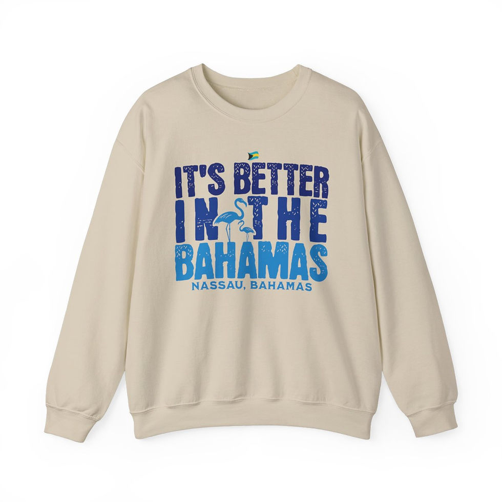 Thumbnail: Bahamas Souvenir Gift: Nassau It Better In The Bahamas Unisex Bahamas Sweatshirt