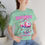 Thumbnail: Bahamas Souvenir Gift : Bimini Bahamas Flamingo Unisex Bahamas Shirt