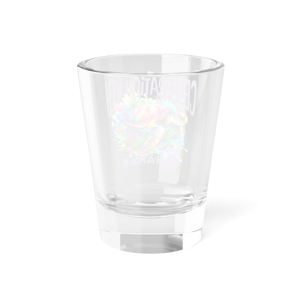 Thumbnail: Bahamas Souvenir Gift : Celebration Key Bahamas Sea Turtle Bahamas Shot Glass