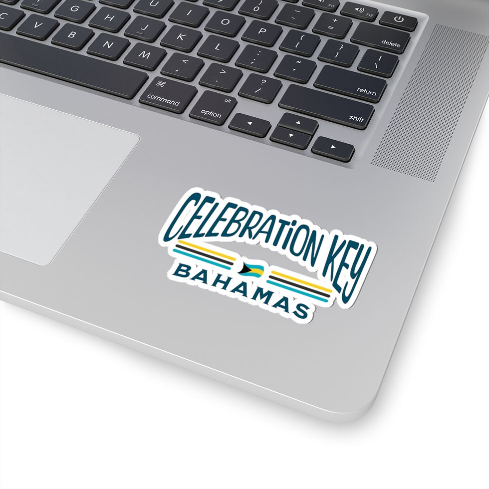 Thumbnail: Bahamas Souvenir Gift : Celebration Key Bahamas Flag Bahamas Sticker
