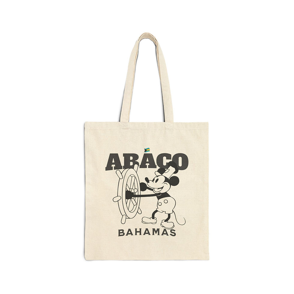 Thumbnail: Bahamas Souvenir Gift : Abaco Bahamas Cruise Bahamas Tote Bag