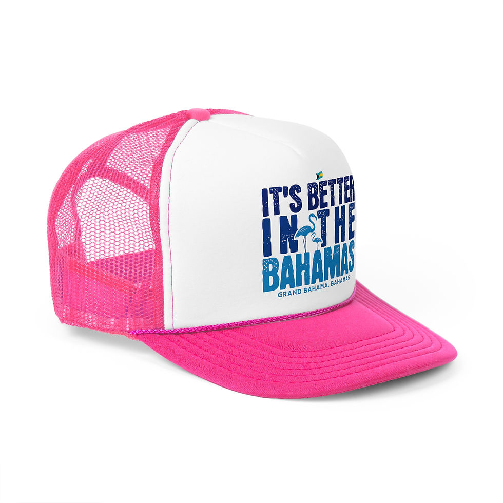 Thumbnail: Bahamas Souvenir Gift : Grand Bahama It's Better In The Bahamas Hat