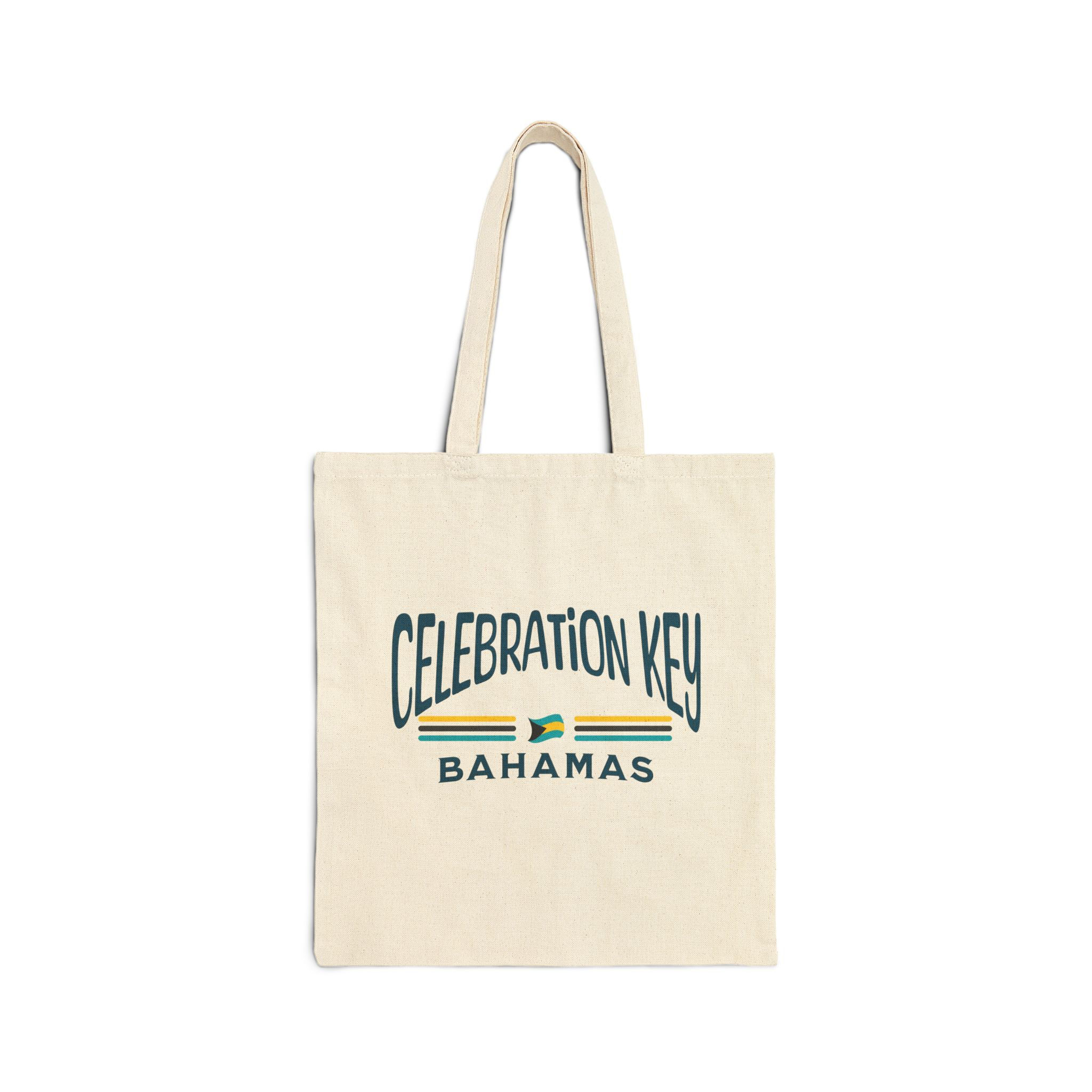 Bahamas Souvenir Gift : Celebration Key Bahamas Flag Bahamas Tote Bag