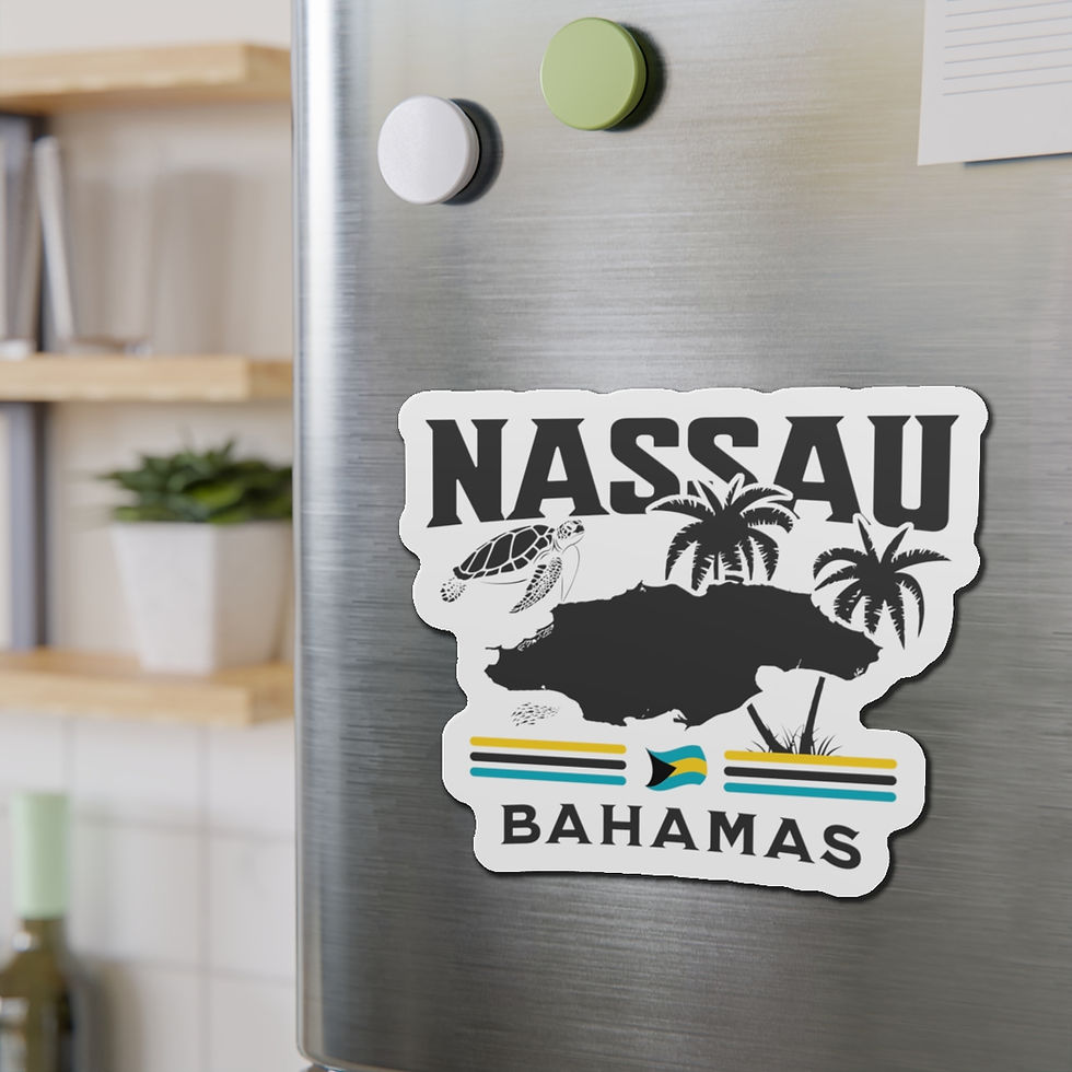 Thumbnail: Bahamas Souvenir Gift : Nassau Bahamas Island Bahamas Magnet
