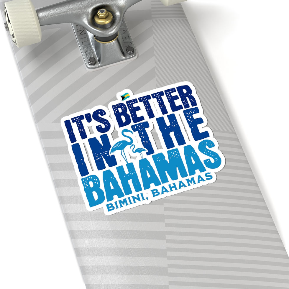 Thumbnail: Bahamas Souvenir Gift : Bimini Bahamas It's Better In The Bahamas Sticker
