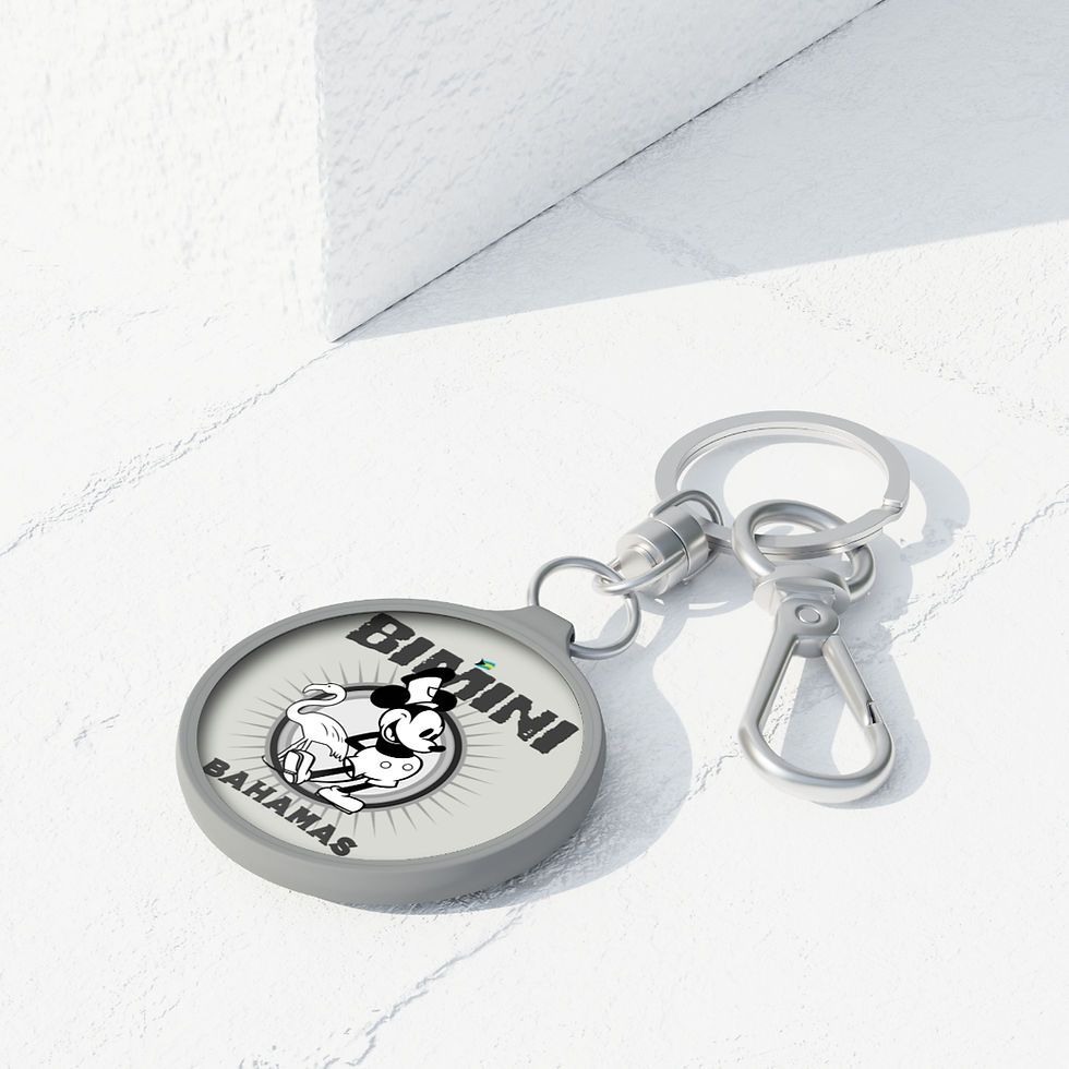 Thumbnail: Bahamas Souvenir Gift : Bimini Bahamas Keychain