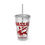 Thumbnail: Bahamas Souvenir Gift : Nassau Bahamas Shark Bahamas Tumbler With Straw