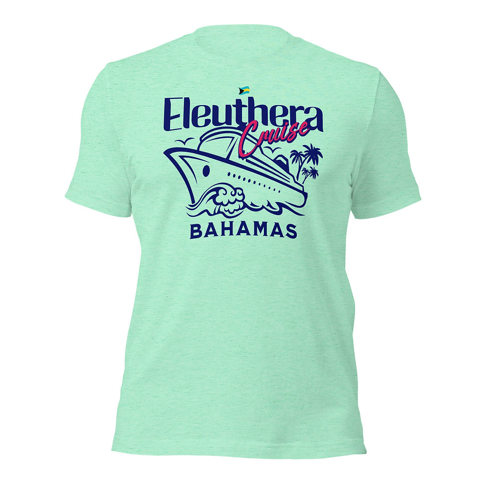Thumbnail: Bahamas Souvenir Gift : Eleuthera Bahamas Cruise Unisex Bahamas Shirt