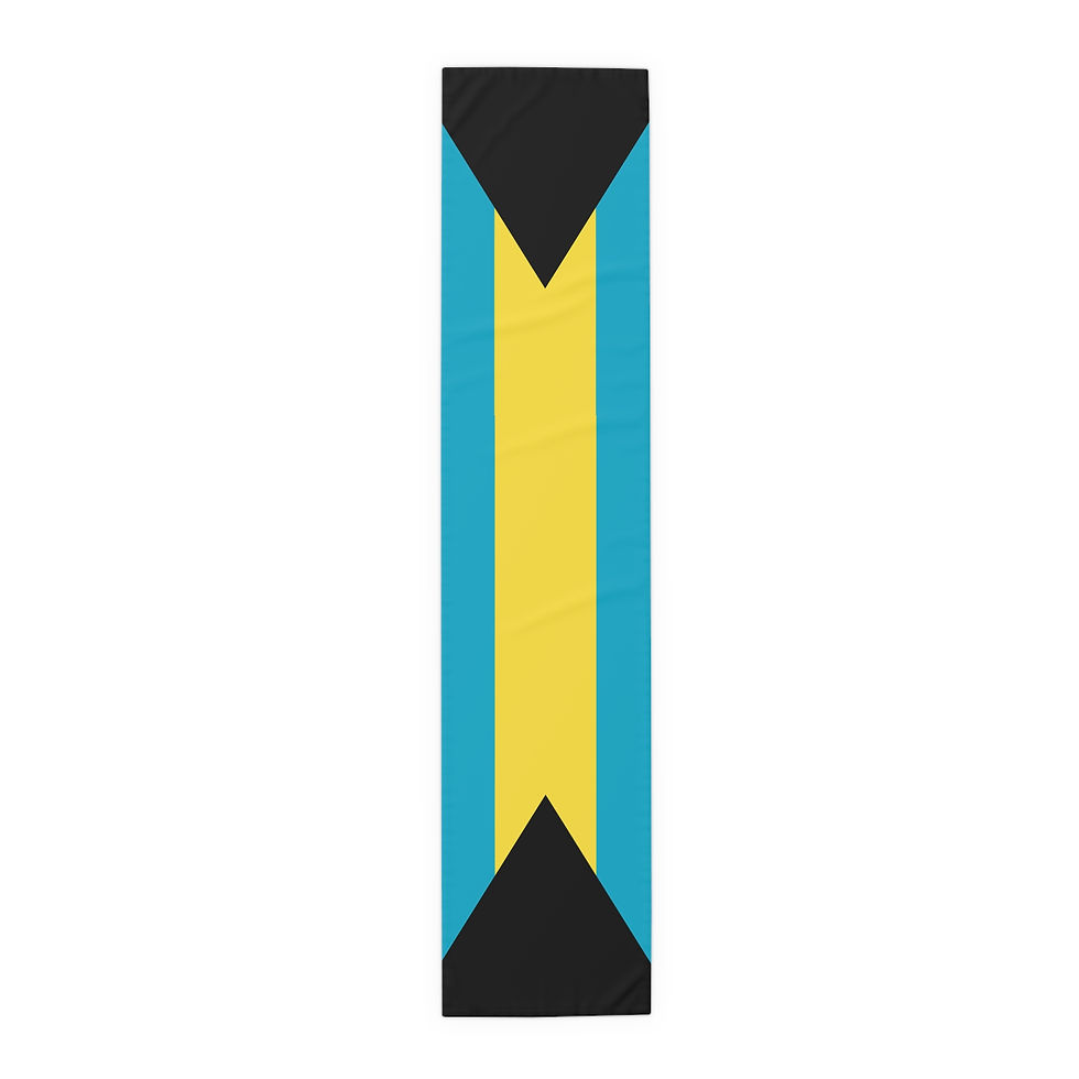 Thumbnail: Bahamas Flag : Bahamas Independence : Bahamas Table Runner : Bahamas Souvenir