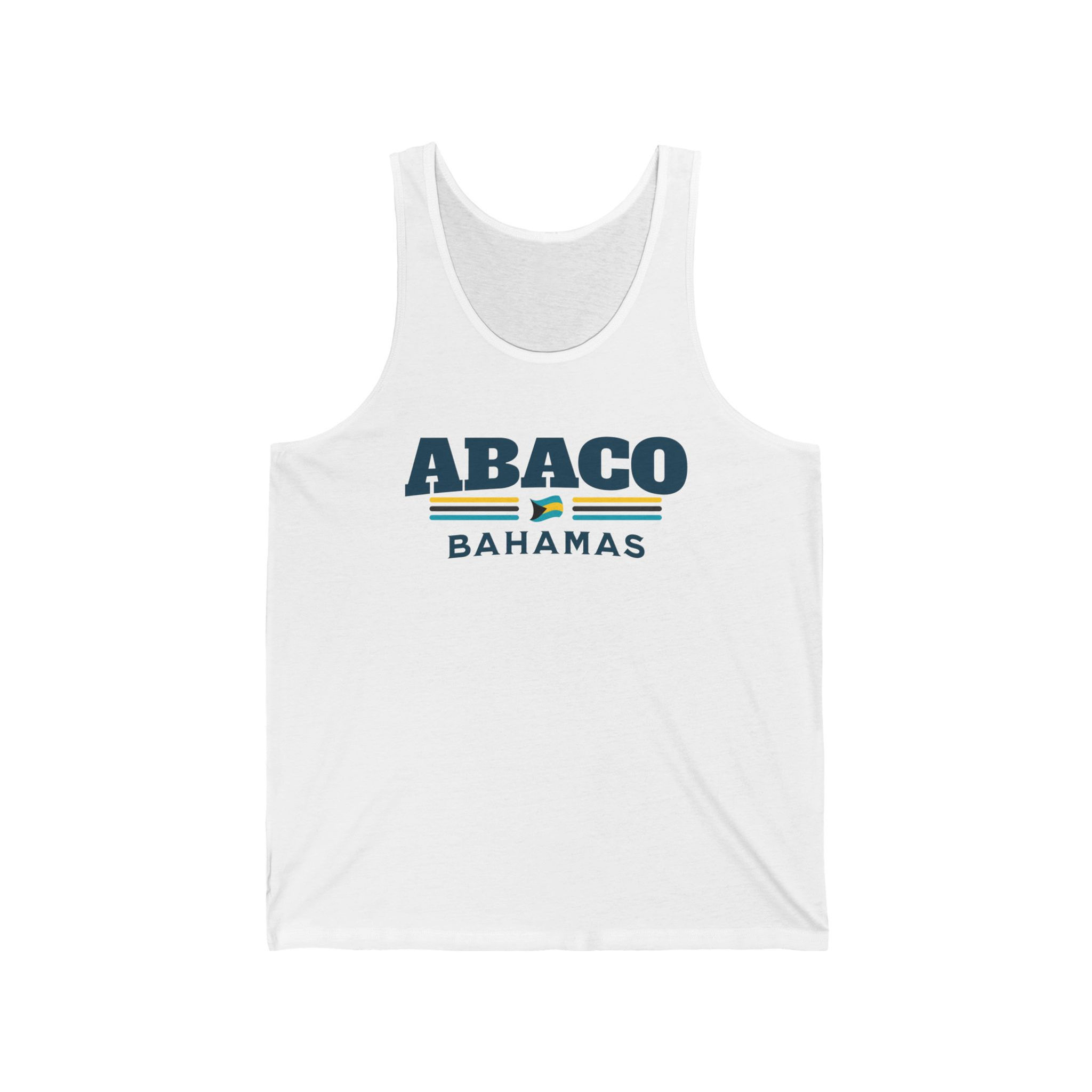 Bahamas Souvenir Gift : Abaco Bahamas Flag Unisex Bahamas Tank Top