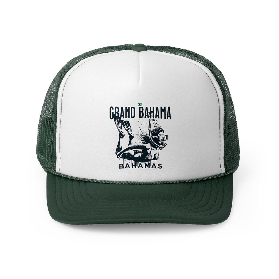 Thumbnail: Bahamas Souvenir Gift: Grand Bahama Bahamas Snorkeling Bahamas Hat