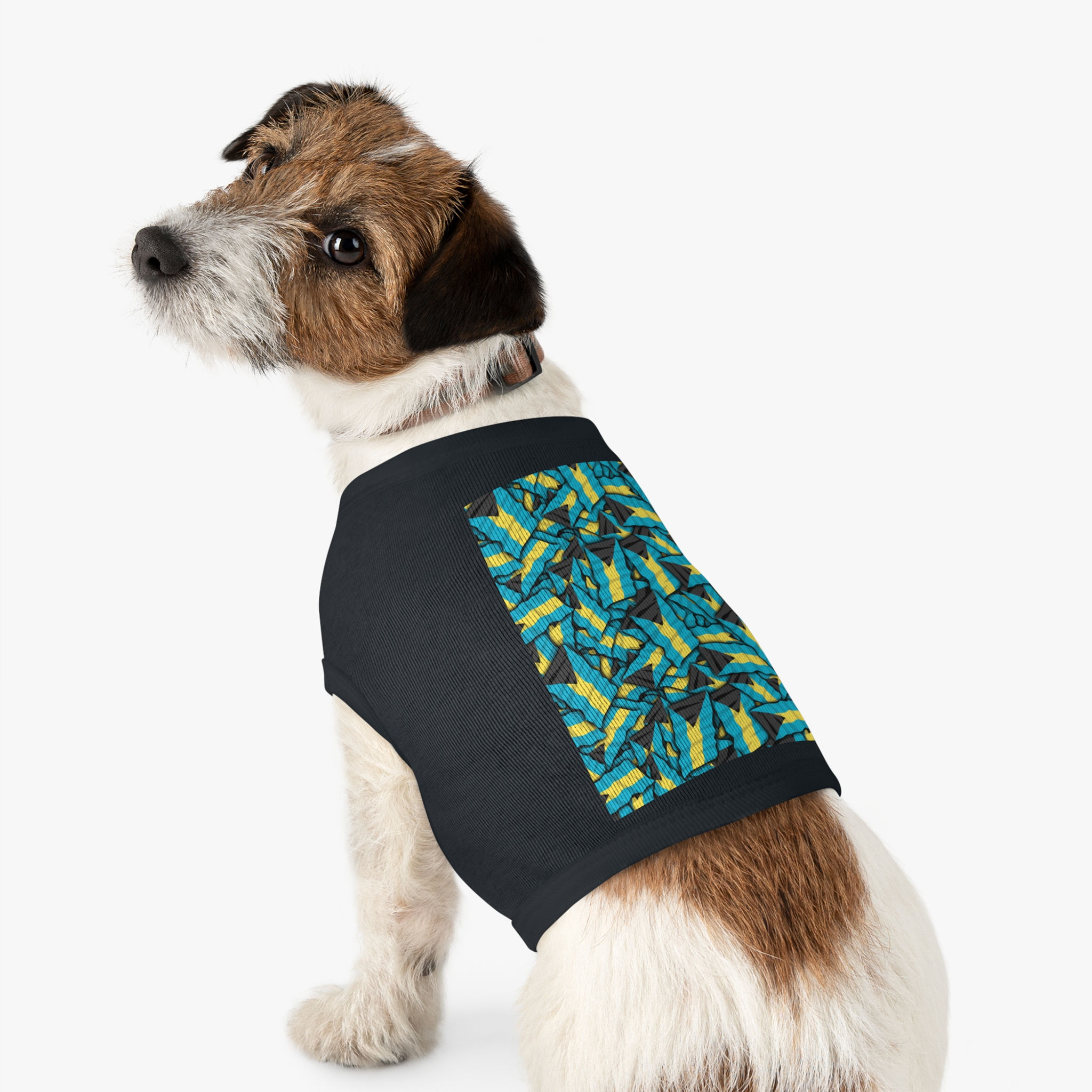 Bahamas Flag : Bahamas Independence : Bahamas Dog Clothes Tank Top : Bahamas Pet