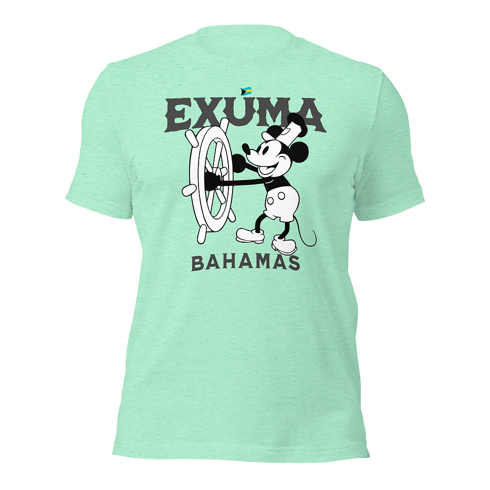 Thumbnail: Bahamas Souvenir Gift : Exuma Bahamas Unisex Bahamas Shirt