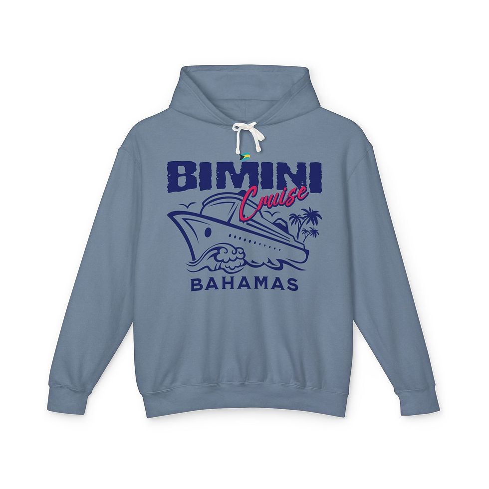 Thumbnail: Bahamas Souvenir Gift : Bimini Bahamas Cruise Unisex Bahamas Hoodie