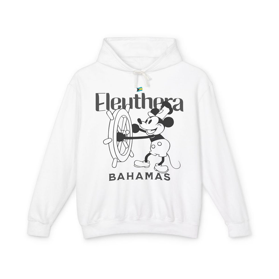 Thumbnail: Bahamas Souvenir Gift : Eleuthera Bahamas Unisex Bahamas Hoodie