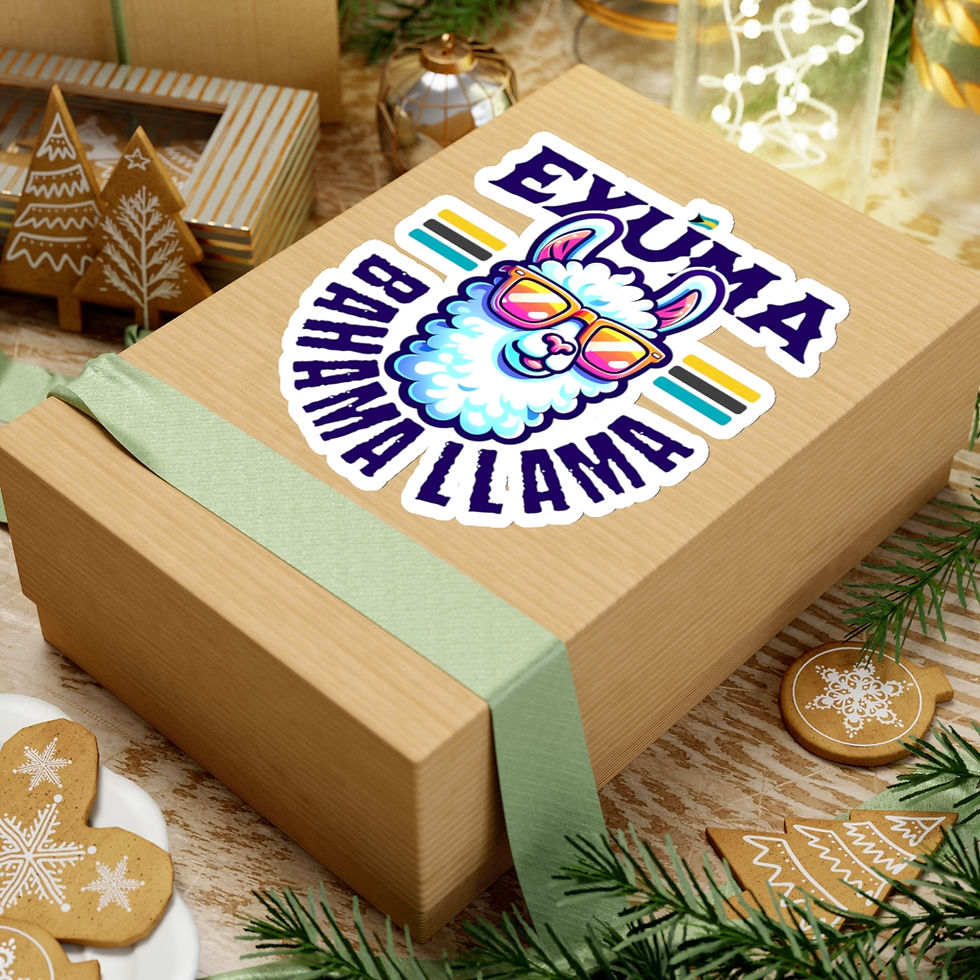 Thumbnail: Bahamas Souvenir Gift : Exuma Bahamas Bahama Llama Bahamas Sticker
