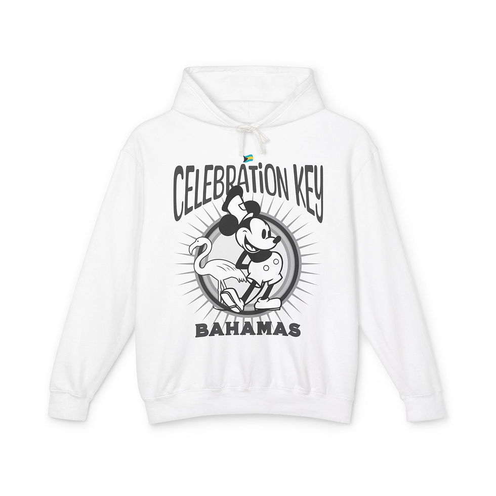 Thumbnail: Bahamas Souvenir Gift : Celebration Key Bahamas Cruise Unisex Bahamas Hoodie