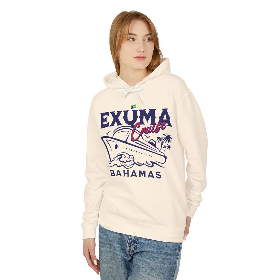Thumbnail: Bahamas Souvenir Gift : Exuma Bahamas Cruise Unisex Bahamas Hoodie