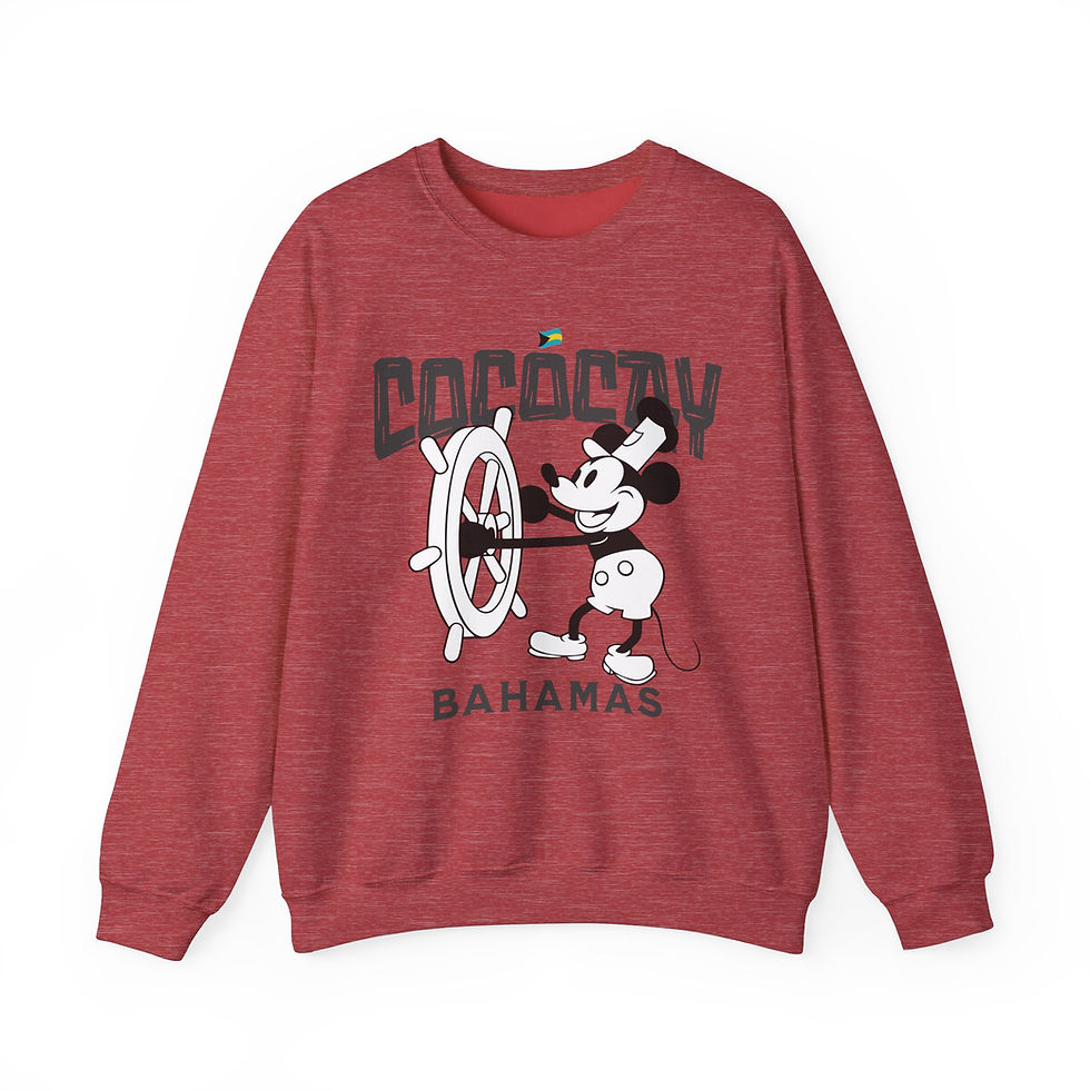 Thumbnail: Bahamas Souvenir Gift : CocoCay Bahamas Cruise Unisex Bahamas Sweatshirt