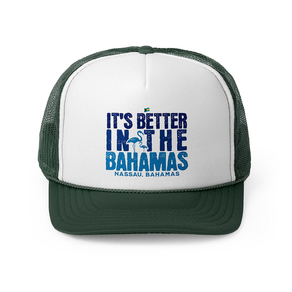 Thumbnail: Bahamas Souvenir Gift : Nassau Bahamas It's Better In The Bahamas Hat