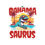 Thumbnail: Bahamas Souvenir Gift Bimini Bahamas Bahamasaurus T-Rex Bahamas Sticker