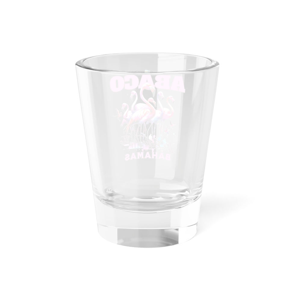 Thumbnail: Bahamas Souvenir Gift : Abaco Bahamas Flamingo Bahamas Shot Glass