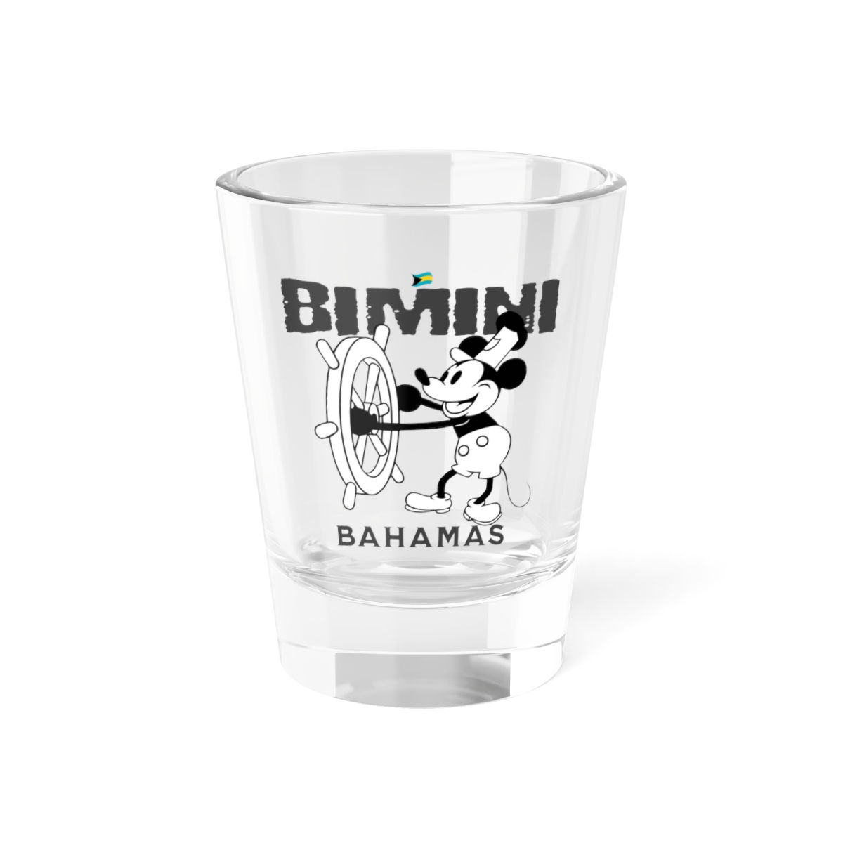 Bahamas Souvenir Gift : Bimini Bahamas Shot Glass